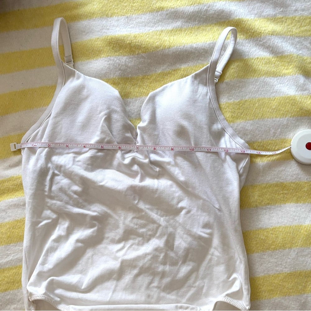 Victoria’s Secret white tank IPEX bodysuit, 34B EUC - Picture 2 of 11